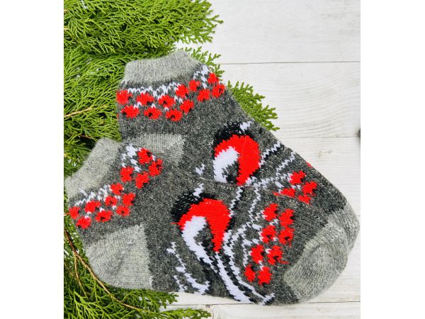 Шкарпетки жіночі, короткі овеча вовна