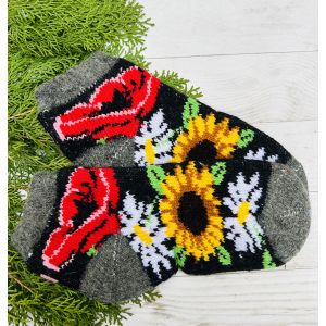 Шкарпетки жіночі, короткі овеча вовна