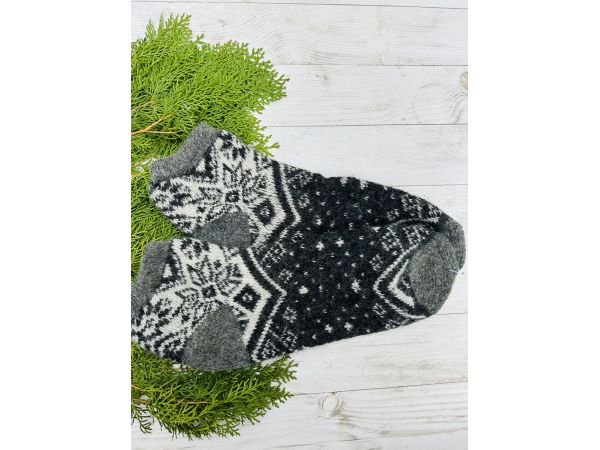 Шкарпетки чоловічі короткі овеча вовна