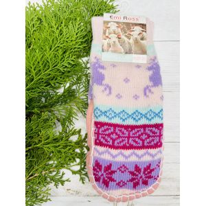 Шкарпетки дитячі з підошвою розміри 26-27, 28-31, 32-35 (для хлопчиків) сірі 28-31