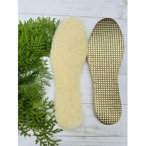 Устілки для взуття з овечої шерсті 46