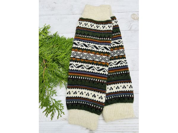 Гетри жіночі шерстяні орнамент