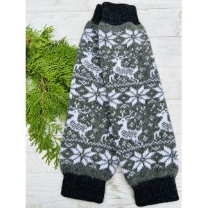 Гетри жіночі шерстяні, олені