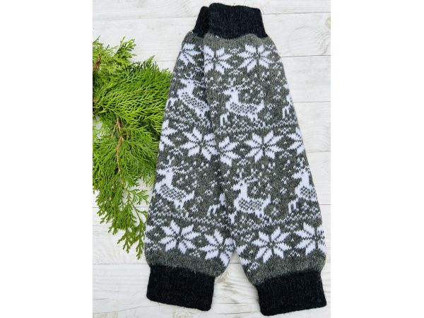 Гетри жіночі шерстяні, олені