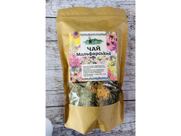 Чай карпатський трав’яний в крафтовій упаковці, 60 г Мольфарський