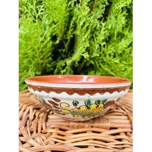 Косівська кераміка, піала 17,5х6,5 см ручна робота 500 мл