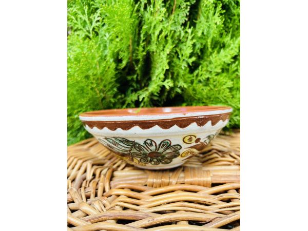 Косівська кераміка, піала 17,5х6,5 см ручна робота 500 мл