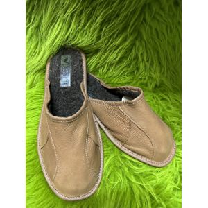 Домашні капці з овечої шерсті чоловічі