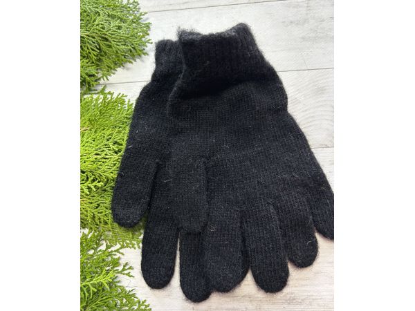 Рукавички жіночі з овечої шерсті, орнамент