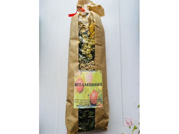 КАРПАТСЬКИЙ НАТУРАЛЬНИЙ ТРАВ’ЯНИЙ ЧАЙ, вага 100 г Вітамінний