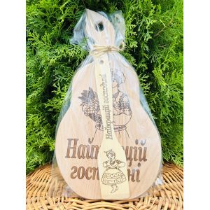 Дерев'яний набір подарунковий Найкращій Господині подарунок на день Матері