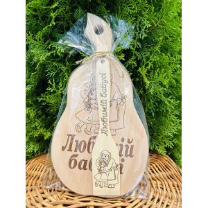 Дерев'яний набір подарунковий Любимій Бабусі подарунок на день Матері