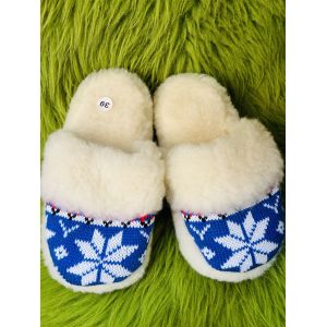 Домашні капці з овечої шерсті, всувки, тапочки домашні, 39 розмір