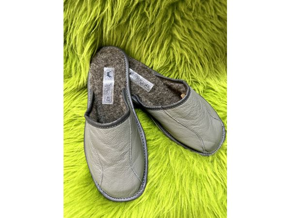 Домашні капці з овечої шерсті чоловічі 46