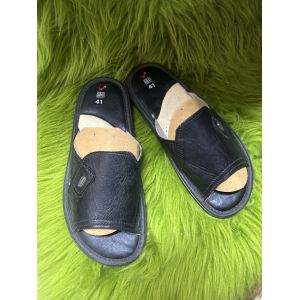 Чоловічі шкіряні капці вуличні 40 41 розмір 41