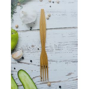 Виделка кухонна дерев’яна 23х2,5