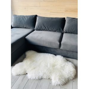 Коврик з овечої шерсті 1,85х0,8 м.100% овеча шерсть