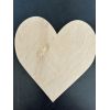 Підставка під гаряче, дерев’яна підставка під гаряче "Серце" 19,5х18 см