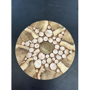 Дерев’яна підставка під гаряче з ялівцю 18 см