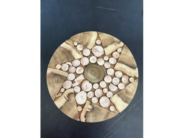 Дерев’яна підставка під гаряче з ялівцю 18 см