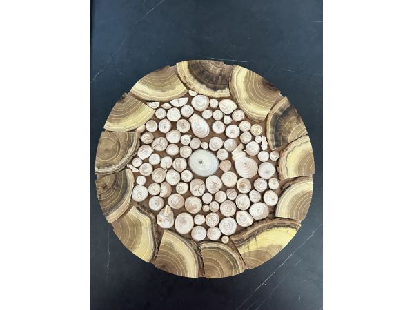 Дерев’яна підставка під гаряче з ялівцю 28 см