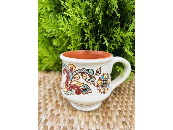Косівська кераміка чашка горнятко ручний розпис