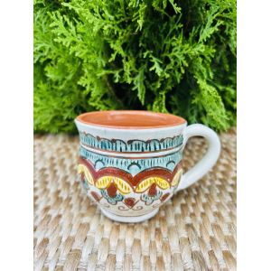 Косівська кераміка чашка горнятко  ручний розпис горнятко для кави