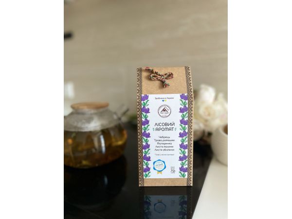 Карпатські трави карпатський чай Лісовий Аромат 70 г