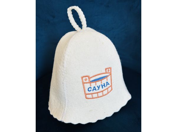 Шапка для лазні, сауни Люблю баню