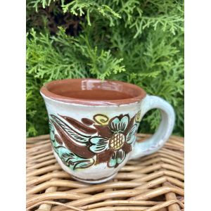 Косівська кераміка чашка горнятко  ручний розпис 250 мл