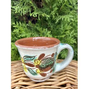 Косівська кераміка чашка горнятко ручний розпис 250 мл