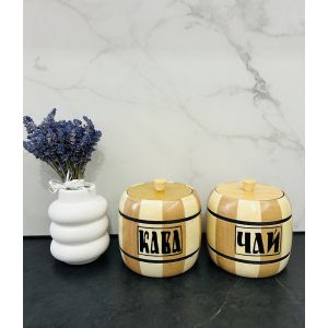 Набір бочечок для кави та чаю, подарунковий набір