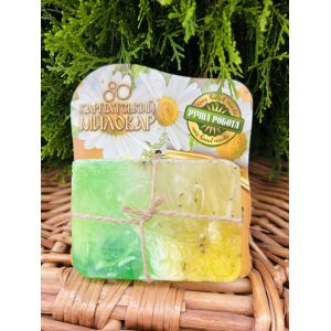 Карпатський Миловар, мило ручної роботи, 100 г Ромашка
