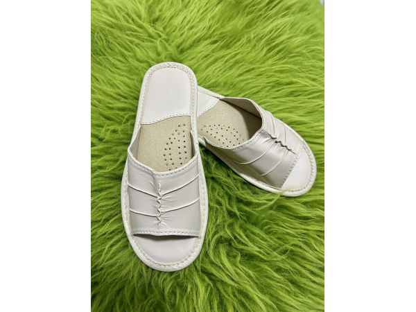 Домашні капці шкіряні жіночі, капці домашні, тапочки домашні 38