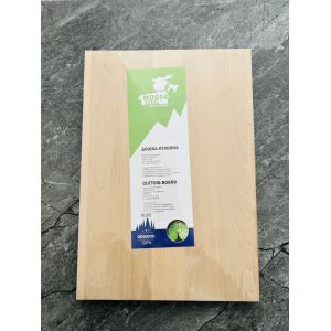 Дерев’яна дошка прямокутна обробна кухонна дошка 30х42