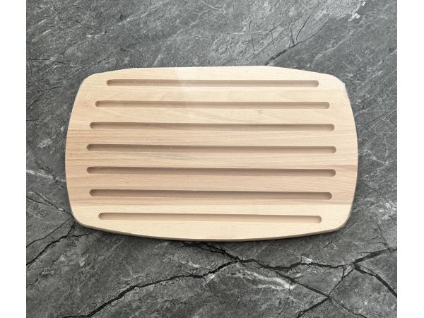 Деревяна дошка для нарізки хліба 25х40