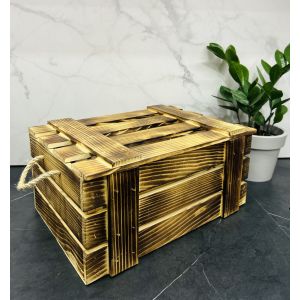 Скринька з дерева 35х25х17 см ящик з дерева