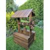Декоративний дерев'яний колодязь 45х46х95 см