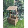 Декоративний дерев'яний колодязь 45х46х95 см
