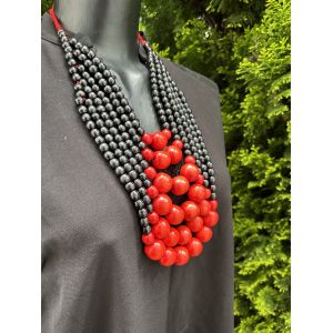 Намисто з дерева намисто для вишиванки, ручна робота