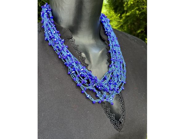 Намисто з бісеру,ручна робота