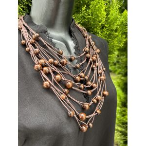 Намисто з дерева, ручна робота