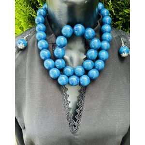 Набір прикрас з дерева Намисто сережки браслет