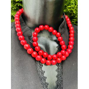 Набір прикрас, намисто та браслет