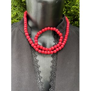 Набір прикрас, намисто та браслет