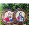Вінчальні весільні ікони діаметр 30 см