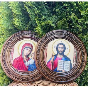 Вінчальні весільні ікони діаметр 30 см