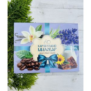 Подарунковий набір, Карпатський Миловар, мило ручної роботи Миті щастя