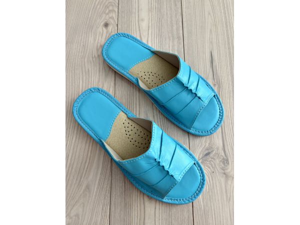 Домашні капці шкіряні жіночі 37 розмір 39