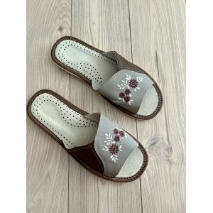 Домашні шкіряні жіночі капці розмір від 37